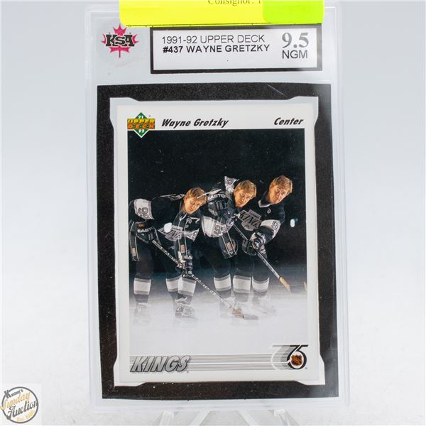 1991 – UPPER DECK – WAYNE GRETZKY #437