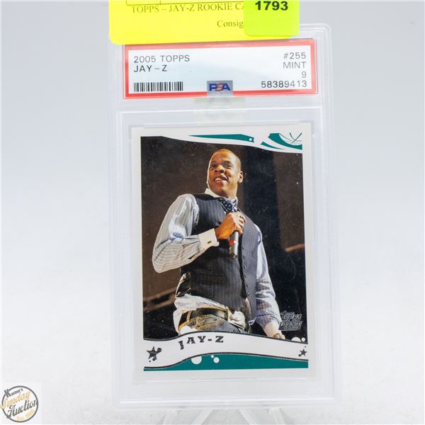 TOPPS – JAY-Z ROOKIE CARD
