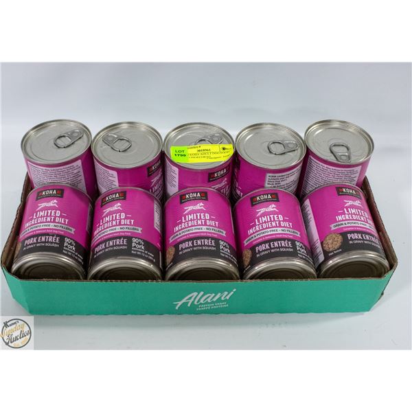 10X369G KOHA ADULT DOG FOOD LIMITED INGREDIENT