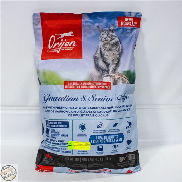 10LB ORIJEN SENIOR CAT FOOD SALMON