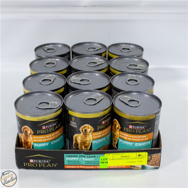 12 X 368G PURINA PRO PLAN PUPPY