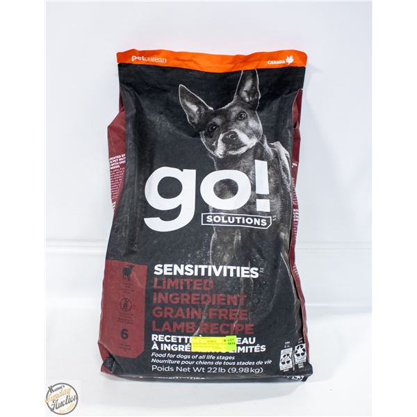 22LB GO! SOLUTIONS ALL AGES DOGFOOD SENSITIVITIES