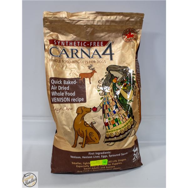 20LB CARNA4 ALL AGES DOG FOOD EASY CHEW VENISON-
