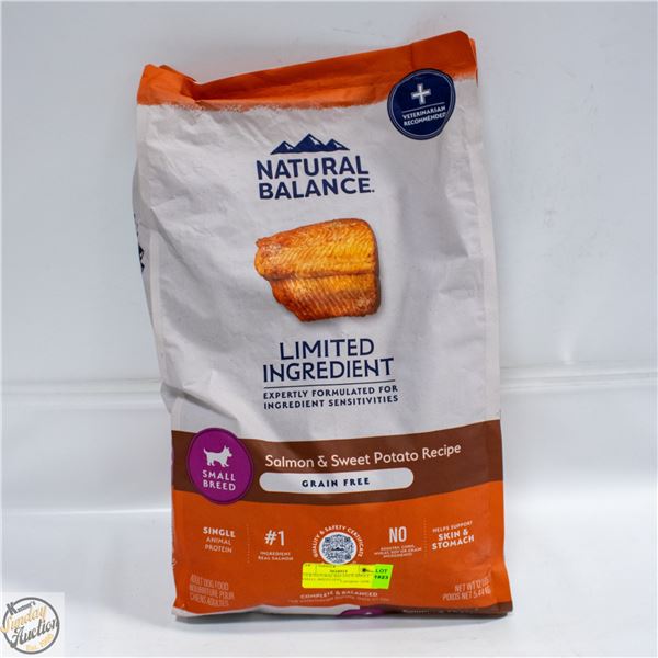 12LB NATURAL BALANCE ADULT SMALL BREED DOG