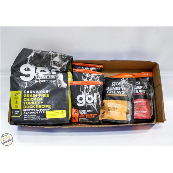 3.5LB GO! SOLUTIONS PUPPY DOG FOOD GRAIN FREE