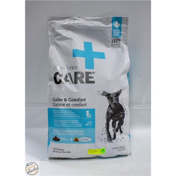 22LB NUTRIENCE CARE ADULT DOG FOOD CALM &