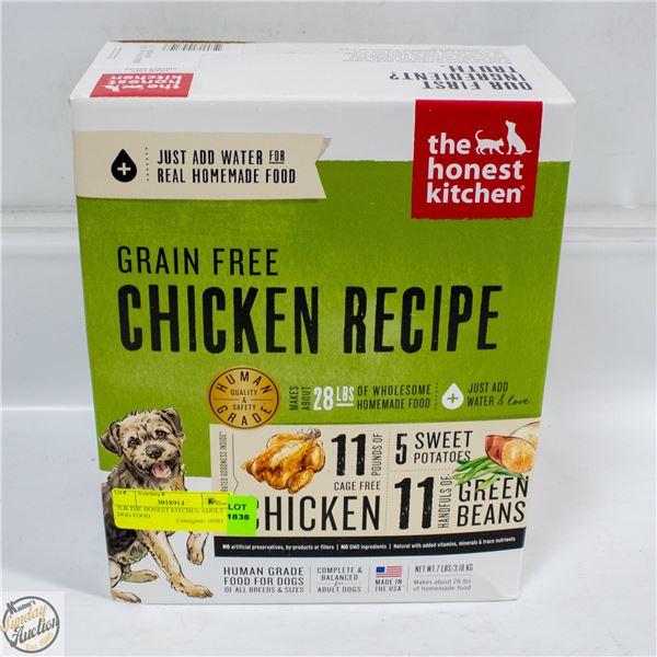7LB THE HONEST KITCHEN ADULT DOG FOOD