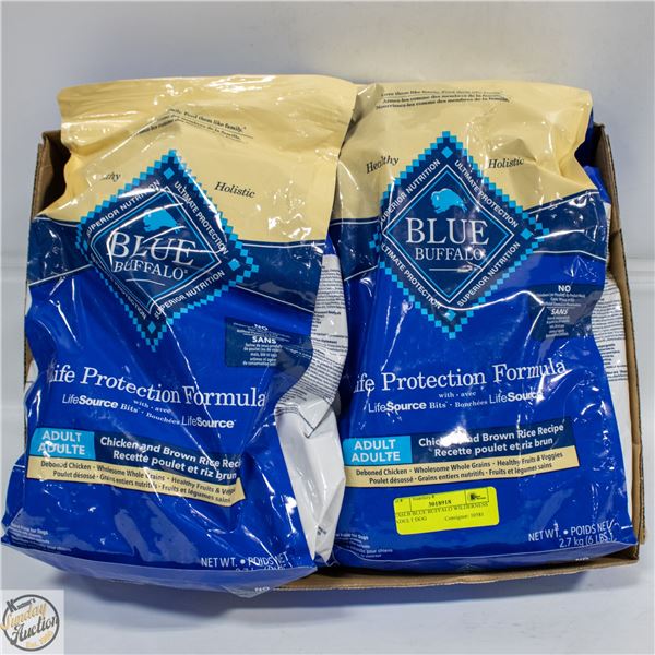 2X6LB BLUE BUFFALO WILDERNESS ADULT DOG