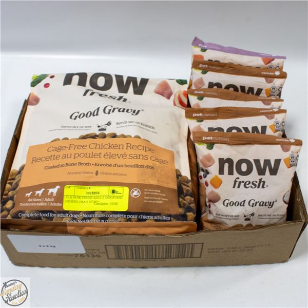3.5LB NOW FRESH ADULT DOGFOOD CHICKEN (MAY 07/26)+