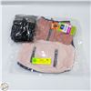 Image 1 : SZ SMALL TOP PAW PINK FLEECE REFLECTIVE DOG COAT