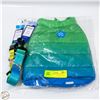 Image 1 : SZ SMALL TOP PAW BLUE GREEN OMBRE DOG