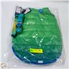 Image 1 : SZ MEDIUM TOP PAW BLUE GREEN OMBRE DOG
