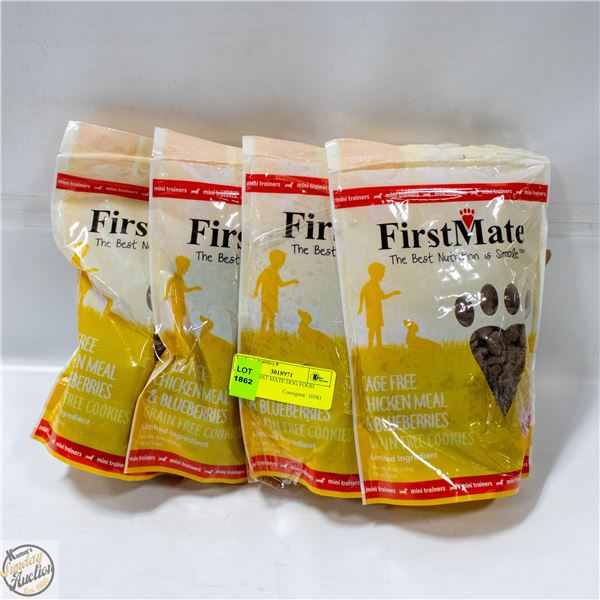 4x226G FIRST MATE DOG FOOD TREATS