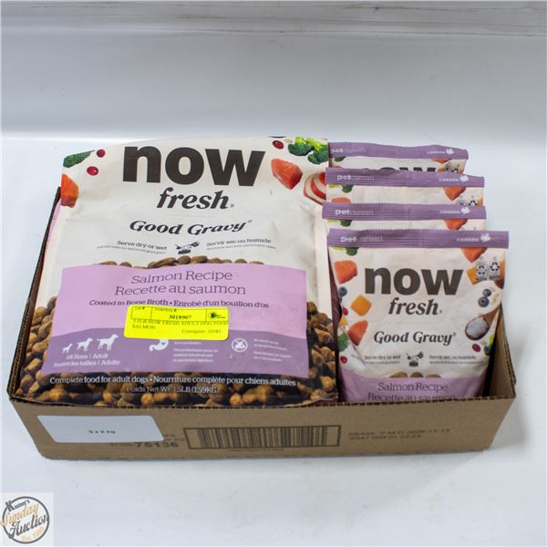 3.5LB NOW FRESH ADULT DOG FOOD SALMON
