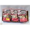 Image 1 : 3X4.4LB ARMSTRONG CUT CORN FOOD FOR WILD BIRDS,