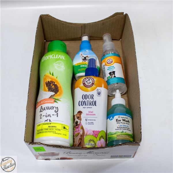 DOG SPA TIME BOX- 592ML TROPICLEAN PAPAYA