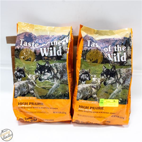 2X5LB TASTE OF THE WILD PUPPY DOG FOOD HIGH