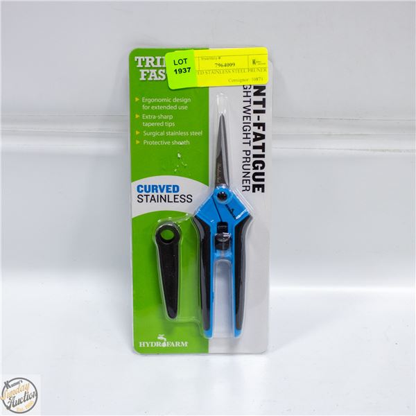 CURVED STAINLESS STEEL PRUNER