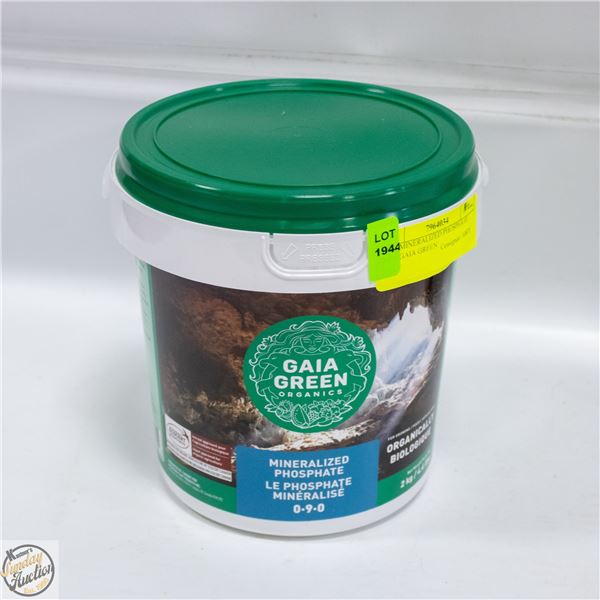 2 KG MINERALIZED PHOSPHATE 0-9-0 GAIA GREEN