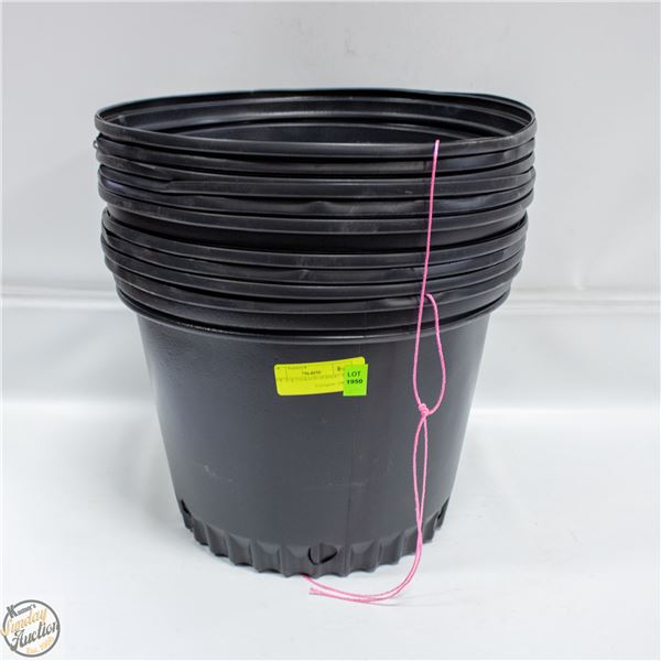 NEW 10 @ 5 GALLON NURSERY POT
