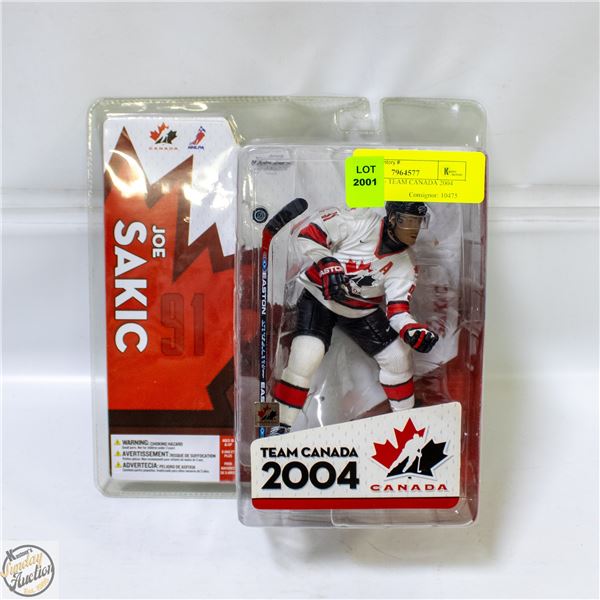 JOE SAKIC – TEAM CANADA 2004