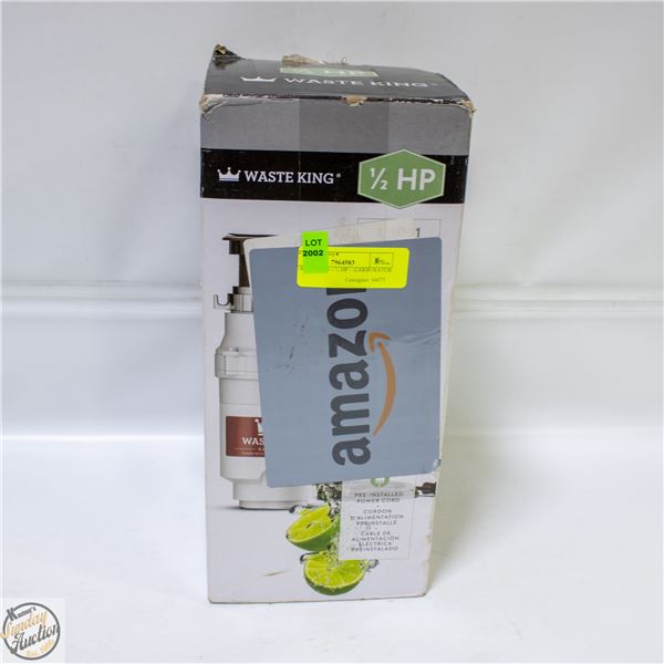 WASTE KING – ½ HP – GARBURATOR