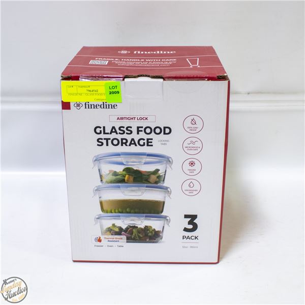 FINEDUNE – GLASS FOOD STORAGE