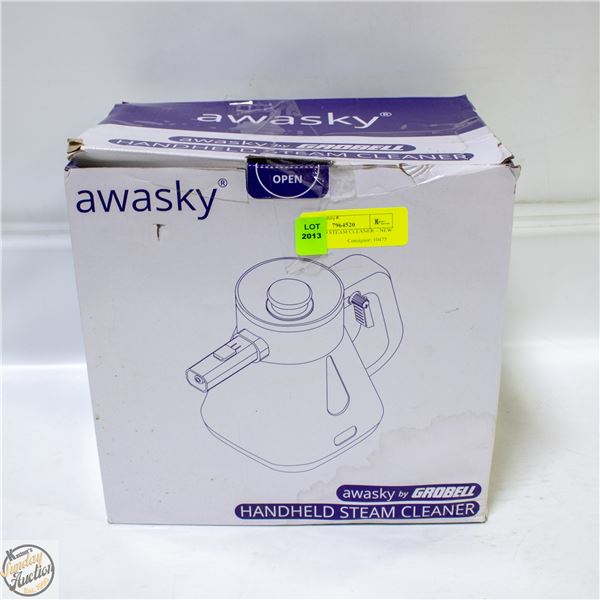 HANDHELD STEAM CLEANER – NEW IN BOX