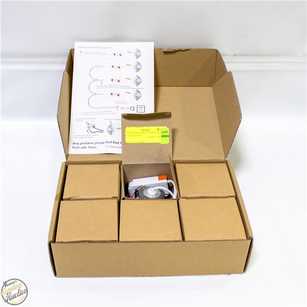 LED DOWNLIGHT 3 WATT ULTRA WARM 6 PACK