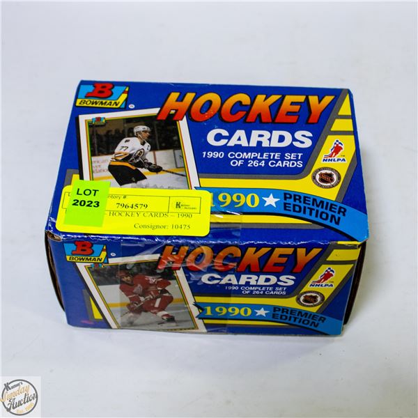 BOWMAN – HOCKEY CARDS – 1990