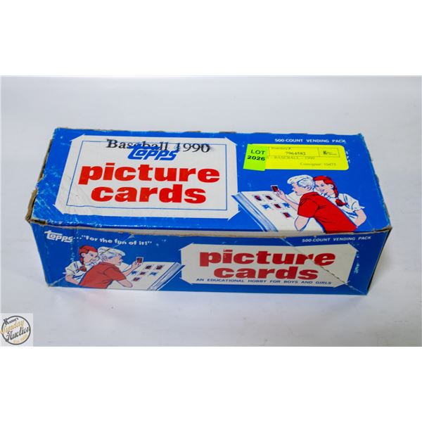 TOPPS – BASEBALL – 1990