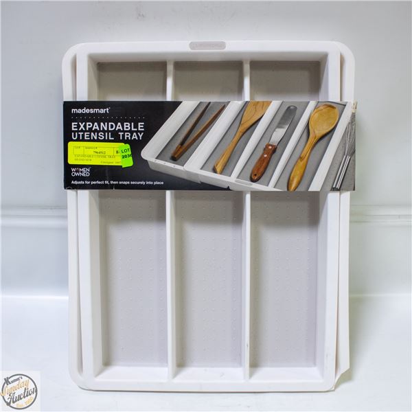EXPANDABLE UTENSIL TRAY BRAND NEW