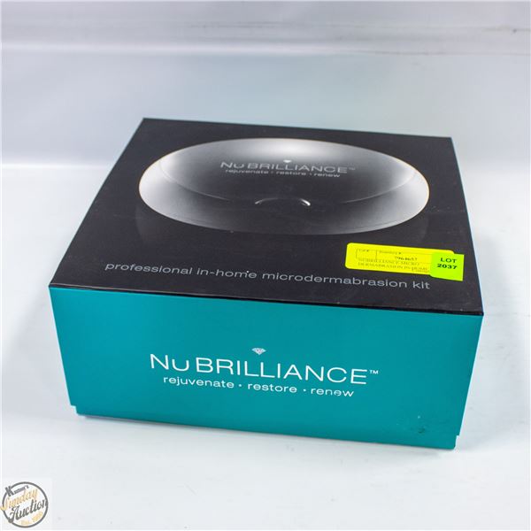 NUBRILLIANCE MICRO DERMABRASION IN-HOME KIT