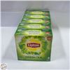 Image 1 : 5 X 100 BAGS LIPTON GREEN TEA BB MARCH 2025