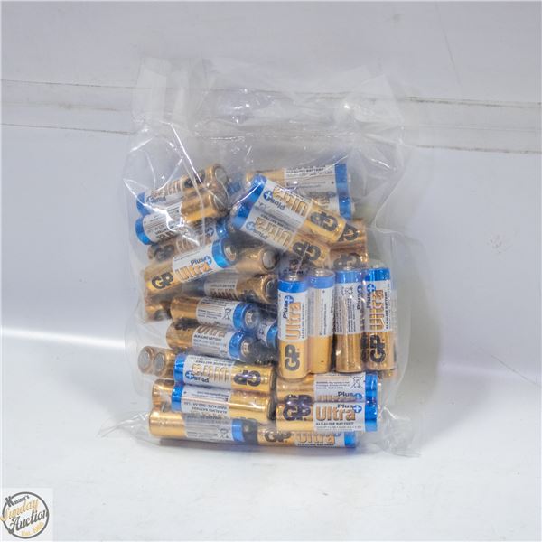25 X 2 =50 AA ALKALINE BATTERIES