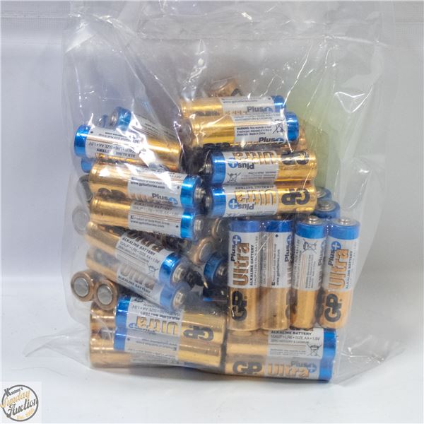 25 X 2 =50 AA ALKALINE BATTERIES