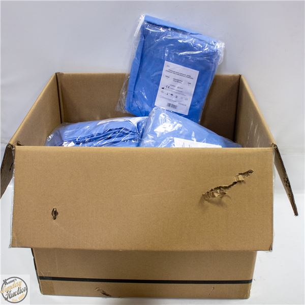 20 NEW LARGE PROTECTIVE GOWNS WITH SLEEVES