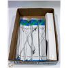 Image 1 : 12 X 3 PACKS COATED WIRE LEADERS 30LB TEST