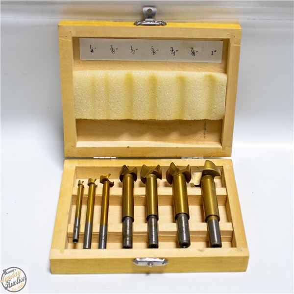 MASTERCRAFT 7-PIECE FORSTNER DRILL BIT SET IN