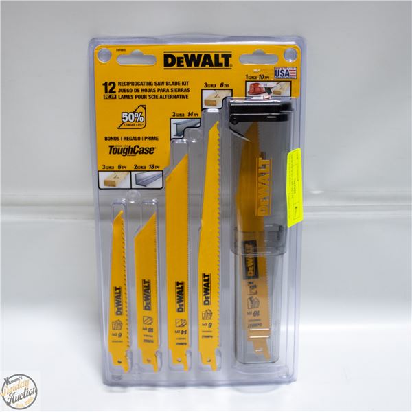 NEW DEWALT BI-METAL RECIPROCATING