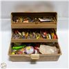 Image 1 : TACKLE BOX WITH FISHING GEAR