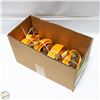 Image 1 : FLAT OF 4 RATCHET STRAPS 3500KG