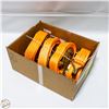 Image 1 : FLAT OF 4 RATCHET STRAPS 3500KG