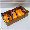 Image 1 : FLAT OF 4 RATCHET STRAPS 3500KG