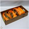 Image 1 : FLAT OF 4 RATCHET STRAPS 3500KG