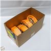 Image 1 : FLAT OF 4 RATCHET STRAPS 3500KG