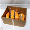 Image 1 : FLAT OF 4 RATCHET STRAPS 3500KG