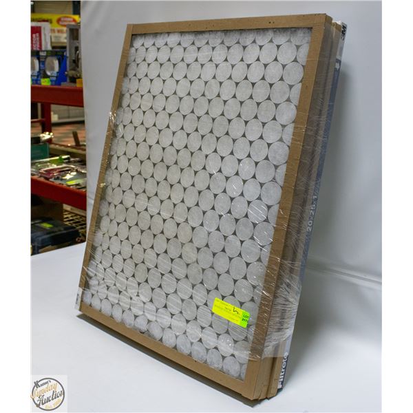 BUNDLE OF 4 FURNACE AIR FILTERS