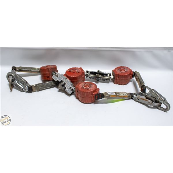 2X6 FOOT RETRACTABLE LANDYARDS