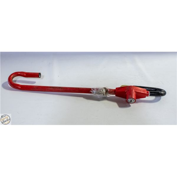 STEERING WHEEL LOCKING BAR